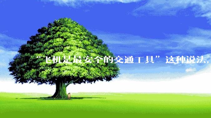 “飞机是最安全的交通工具”这种说法，是否是谬论？